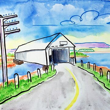Artwork thumbnail, Avonport Bridge by Kevin Cameron