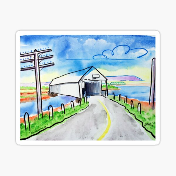 Avonport Bridge Sticker