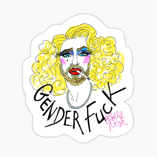 Lolla Wesh Gender Fucker Sticker