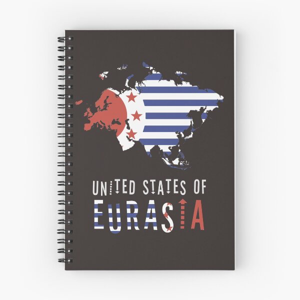 Item preview, Map of Eurasia (The United States of) designed and sold by Maximio.