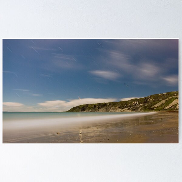 Item preview, Marfells Beach at night designed and sold by Paul Mercer.
