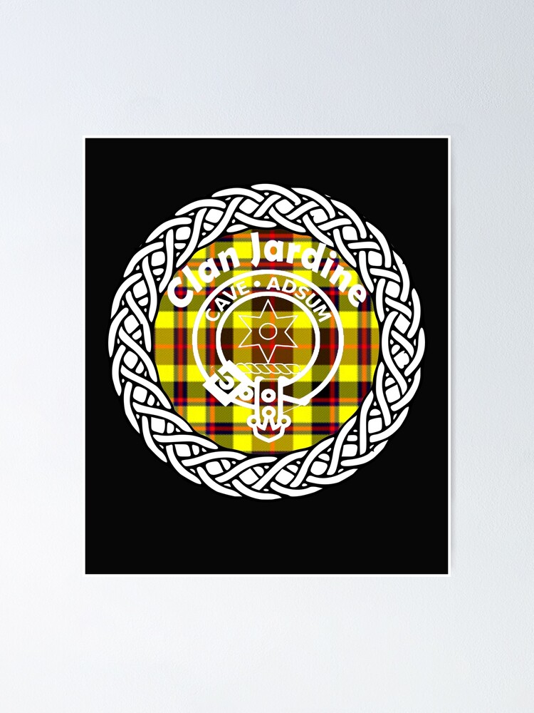 Jardine Scottish Clan Crest popular Badge9Tankar7