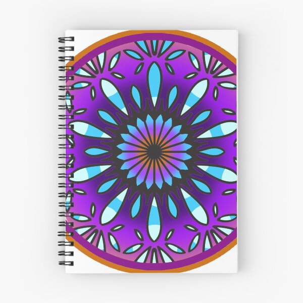 Item preview, Mandala Sared Morado Y Azul Rosa designed and sold by ColorTime.