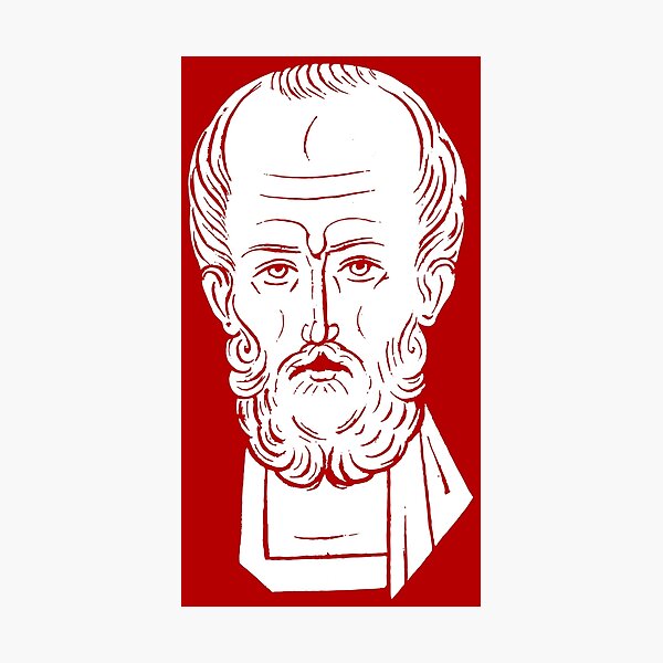 The Face of Santa Claus | St Nicholas of Myra Photographic Print
