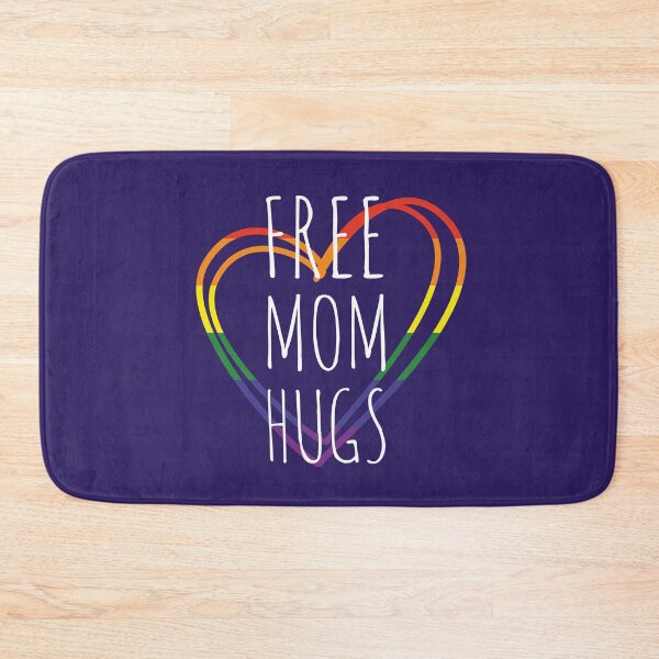 Item preview, Free Mom Hugs Rainbow Heart of Proud LGBT Mom Gay Pride Month designed and sold by alenaz.