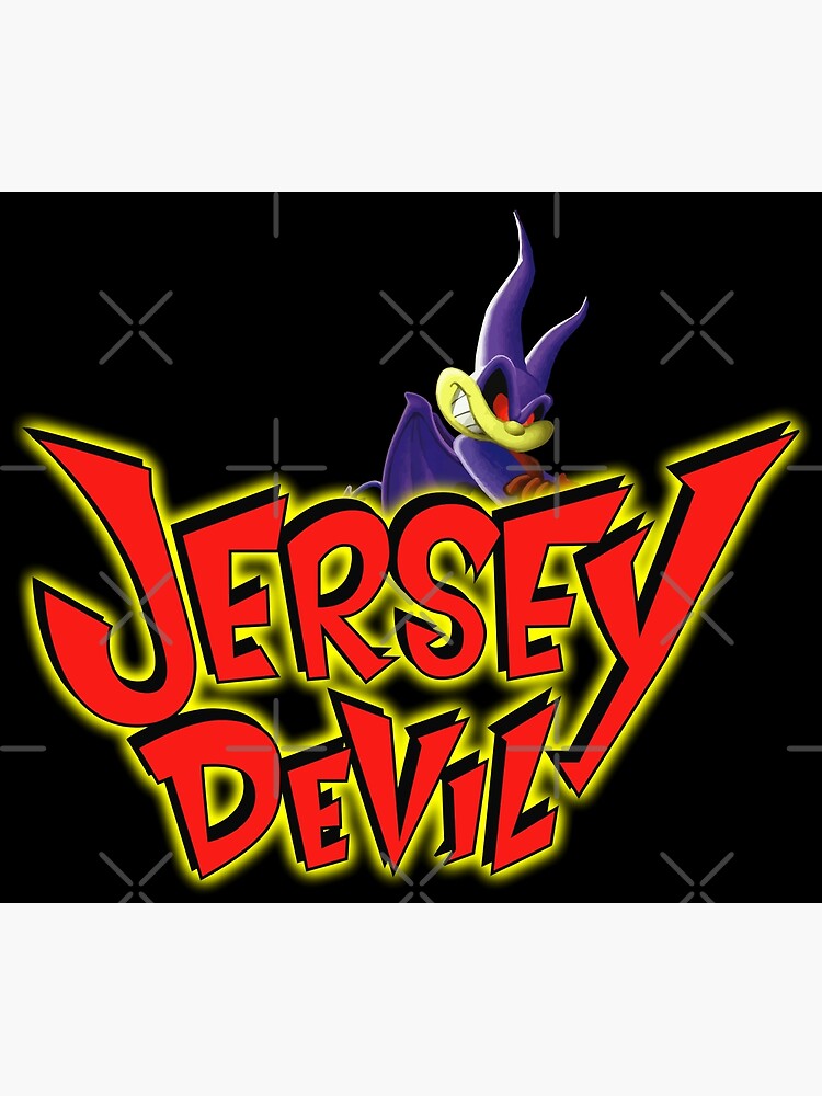 "Jersey Devil Logo" Poster by rubinho146 Redbubble