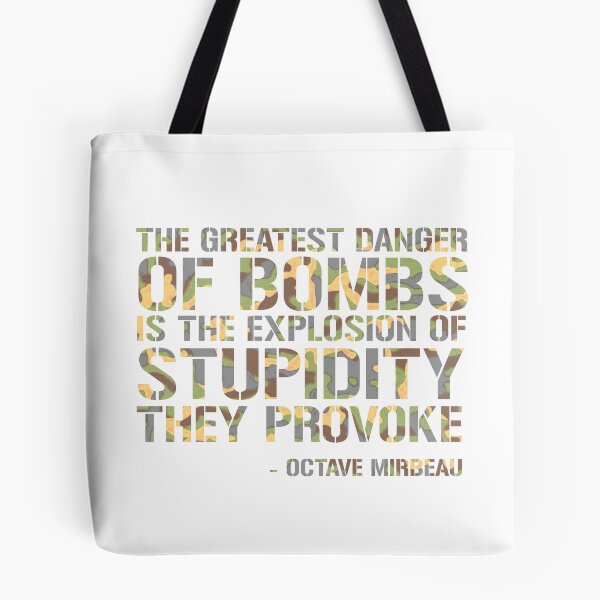 Item preview, Bombs and Stupidity designed and sold by zombieconchord.