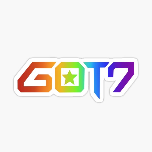 Artikel-Vorschau von Got7 Regenbogen-Logo, designt und verkauft von ChimChirim.