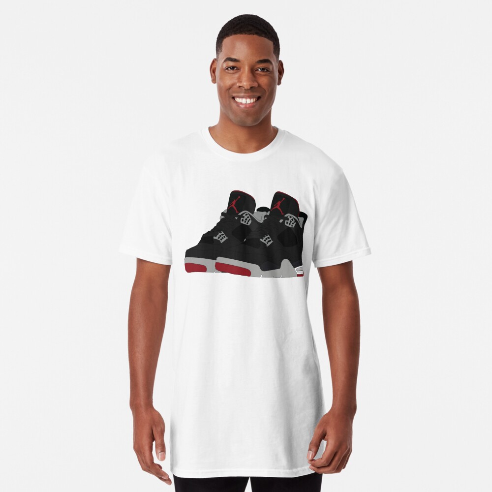 Bred 4 2025 jordan shirt