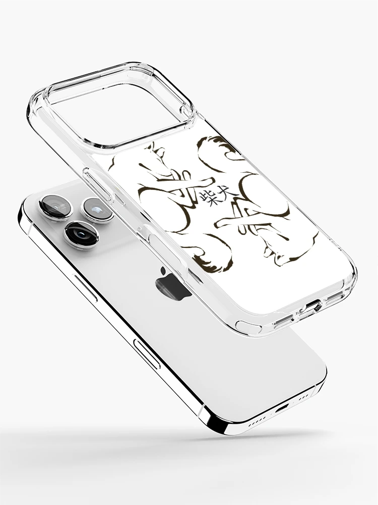 Thumbnail 2 of 5, iPhone Case, Shiba Inu Ink designed and sold by TheGraphics.
