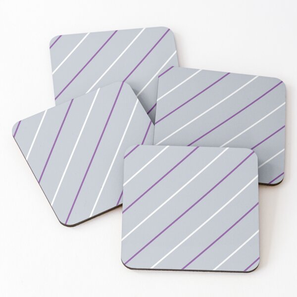 Item preview, Wednesday Retro 1986 Silver Purple and White Pinstripes designed and sold by Sporting Colour.