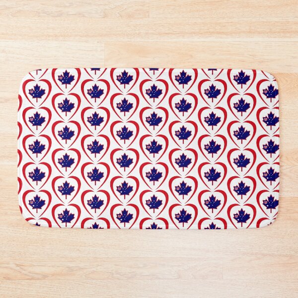 Item preview, Australian Canadian Multinational Patriot Flag Series (Heart) designed and sold by Carbon-Fibre Media.
