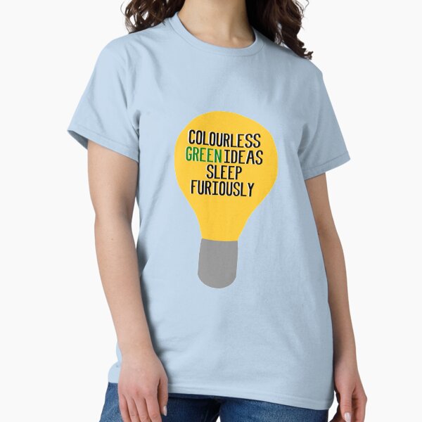 Item preview, Colourless Green Ideas Sleep Furiously designed and sold by EventideDesigns.