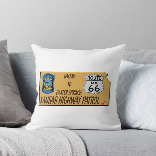 Item preview, Kansas Highway patrol  Route 66 Map Design designed and sold by Lawrence Baird.
