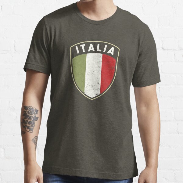 Item preview, Italian Pride Italia Flag Shield designed and sold by zeno27.
