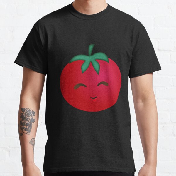 Cartoon La Tomatina Shocked Tomato' Unisex Premium T-Shirt