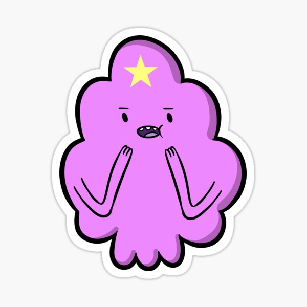 Lumpy Space Princess Stickers | Redbubble