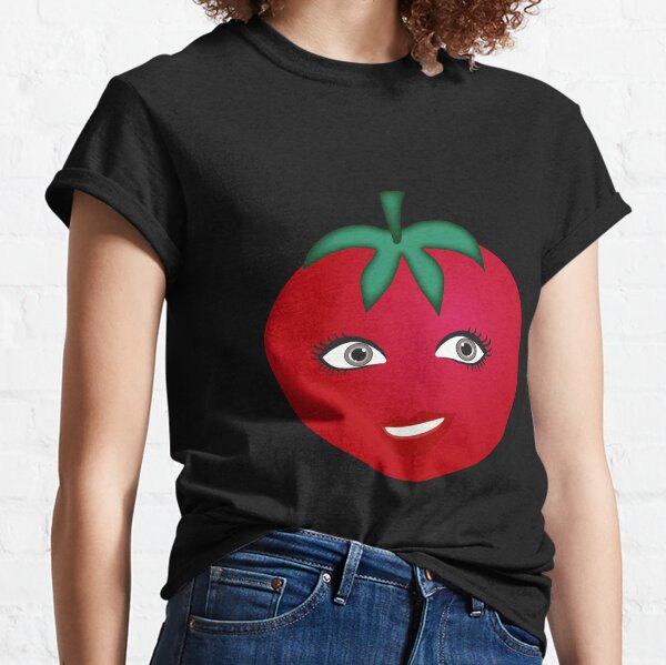 Cartoon La Tomatina Shocked Tomato' Unisex Premium T-Shirt