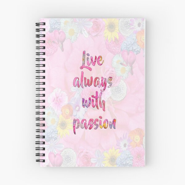 Item preview, Live always with passion designed and sold by MarionsArt.