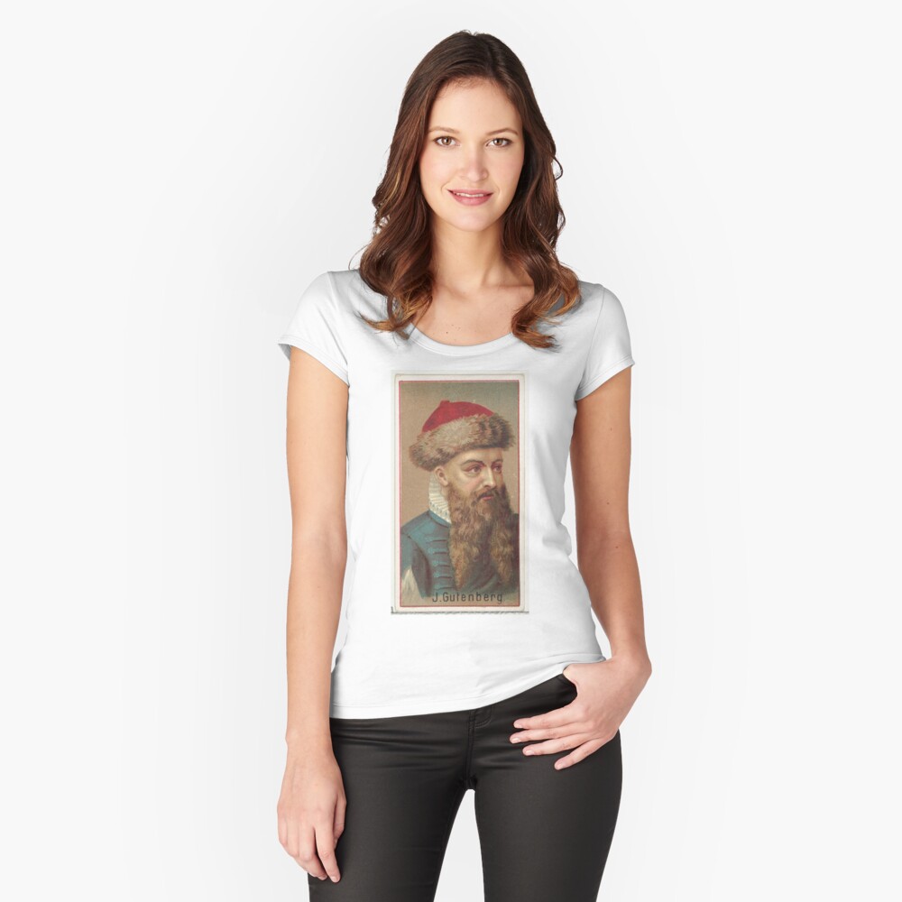 Item preview, Fitted Scoop T-Shirt designed and sold by BravuraMedia.