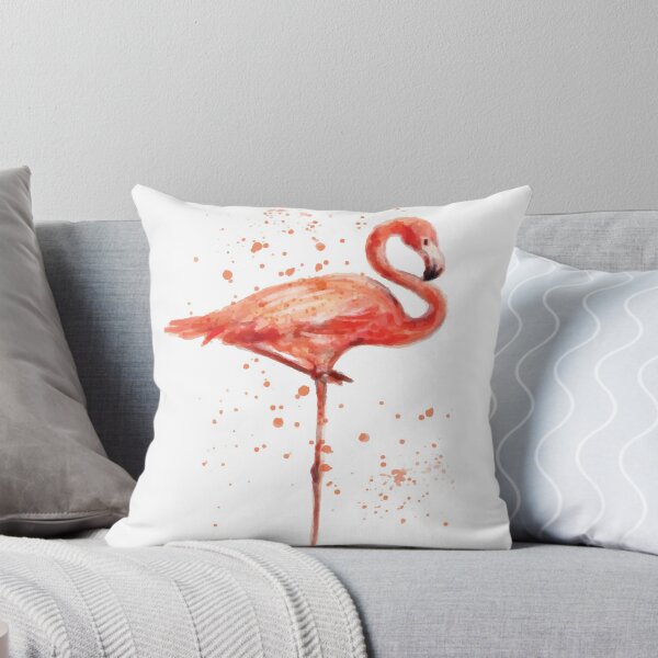 Item preview, Watercolor Flamingo designed and sold by evquesnel.