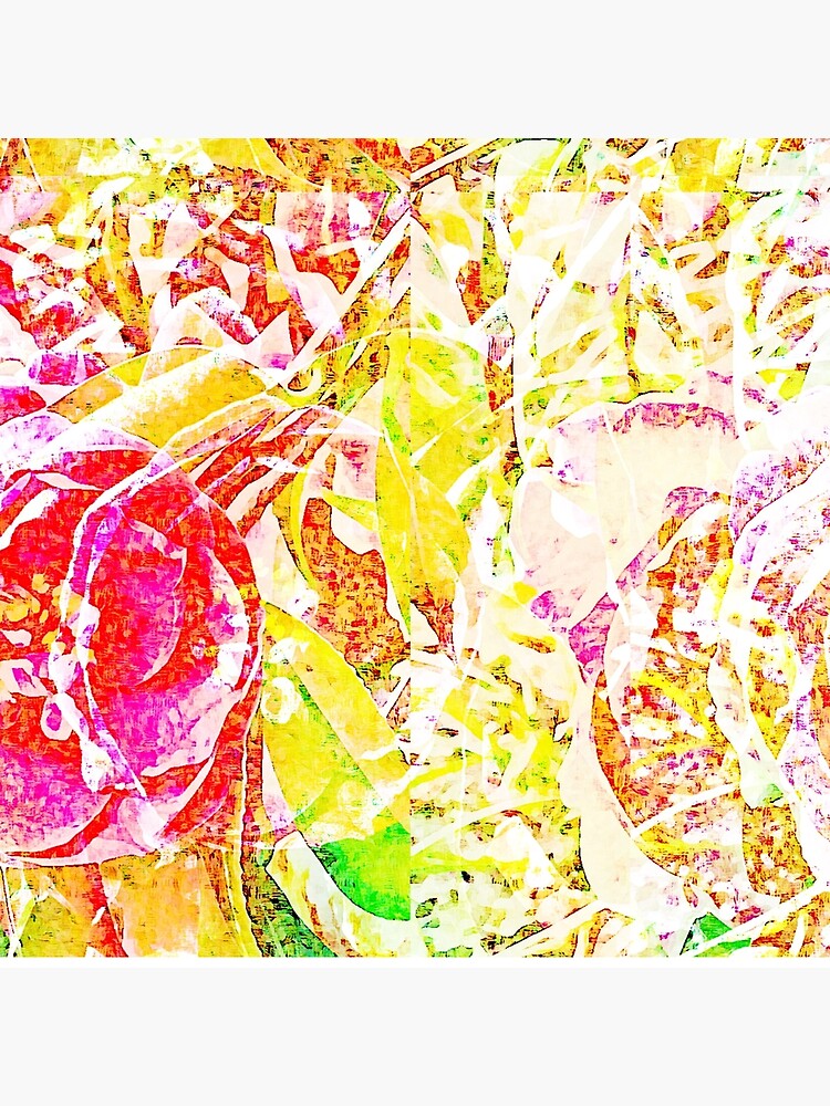 Floral Abstract - Vibrancy of Spring by KnutsonKr8tions