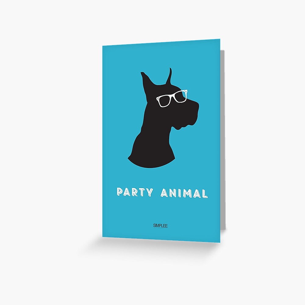 Simplee Cards: Party Animal 1 of 3 Greeting Card