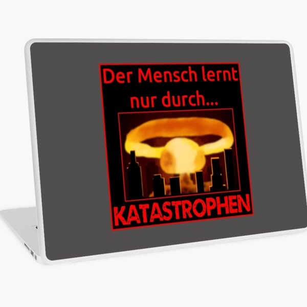 Katastrophe Laptop Folie