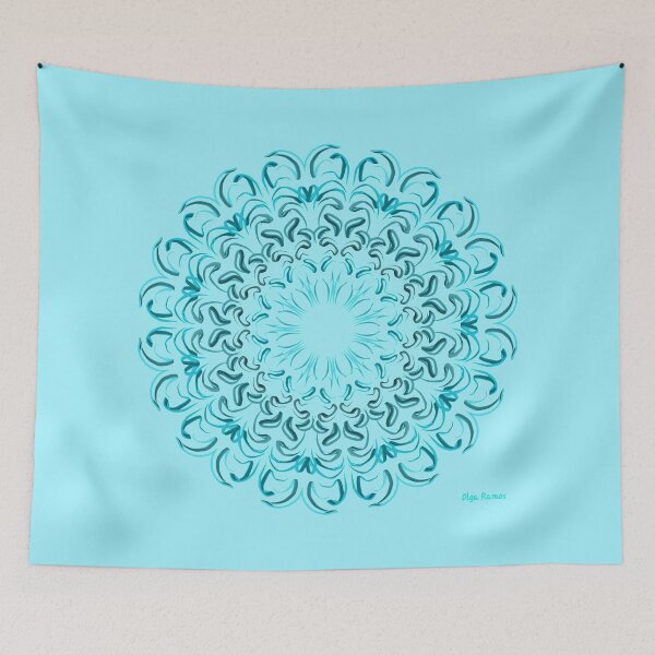 Item preview, Flower of Water (sunrise) designed and sold by olgaramos.
