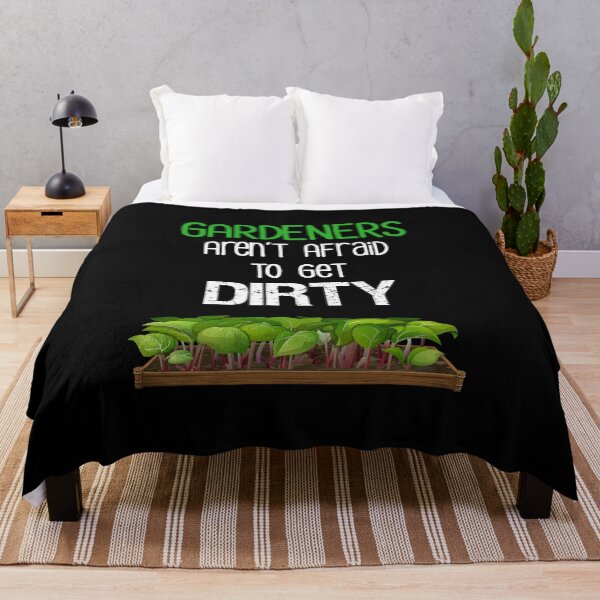 Item preview, Gardeners Aren't Afraid To Get Dirty designed and sold by Cat Lady Designs.