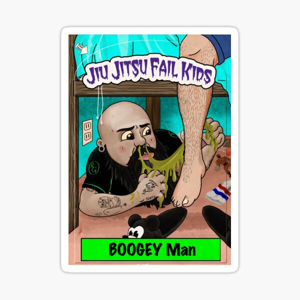 Jiu Jitsu Fail Kids - BOOGEY Man Sticker