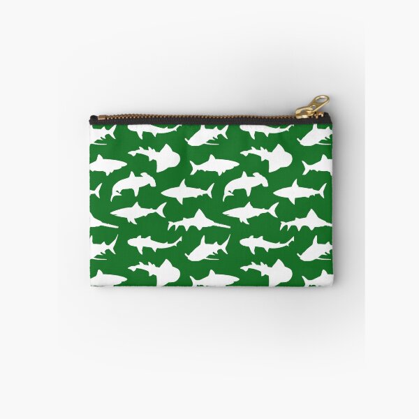 Item preview, Sharks on Jewel Green designed and sold by TLTextiles.