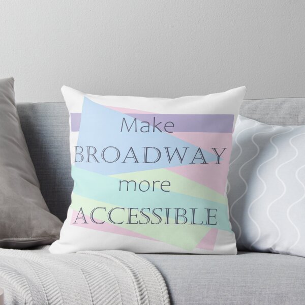 Item preview, Make Broadway More Accessible  designed and sold by jehantxt.