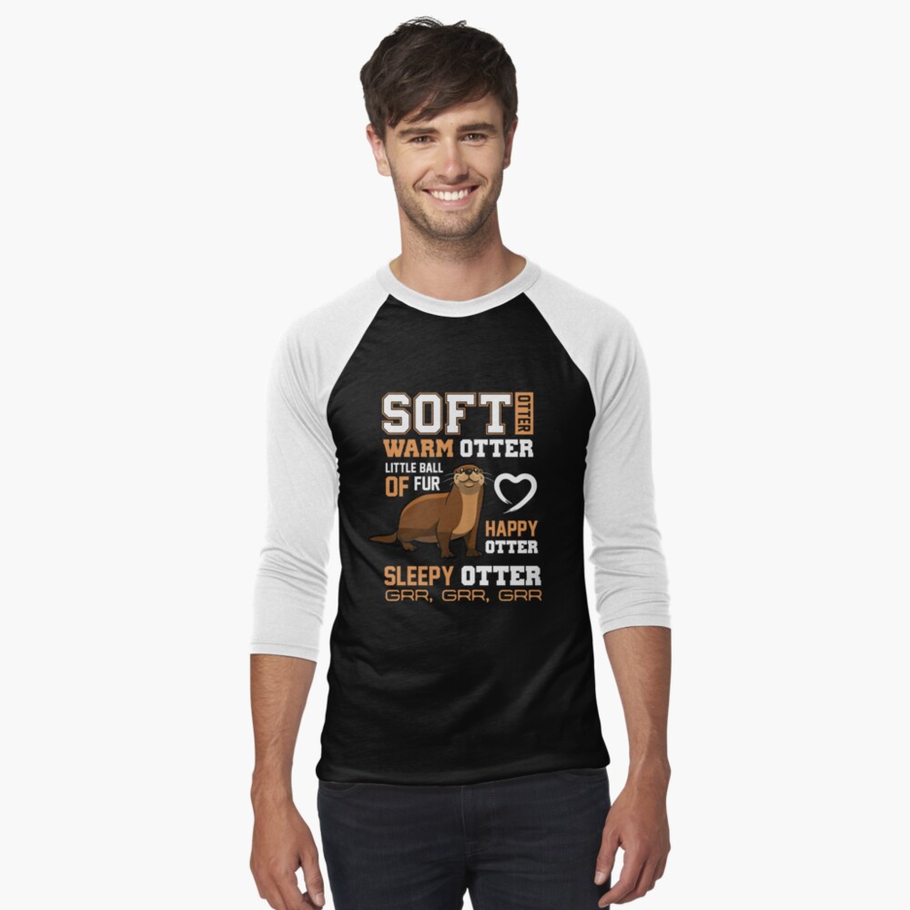 Artikel-Vorschau von Baseballshirt mit 3/4-Arm, designt und verkauft von Piperblue28.