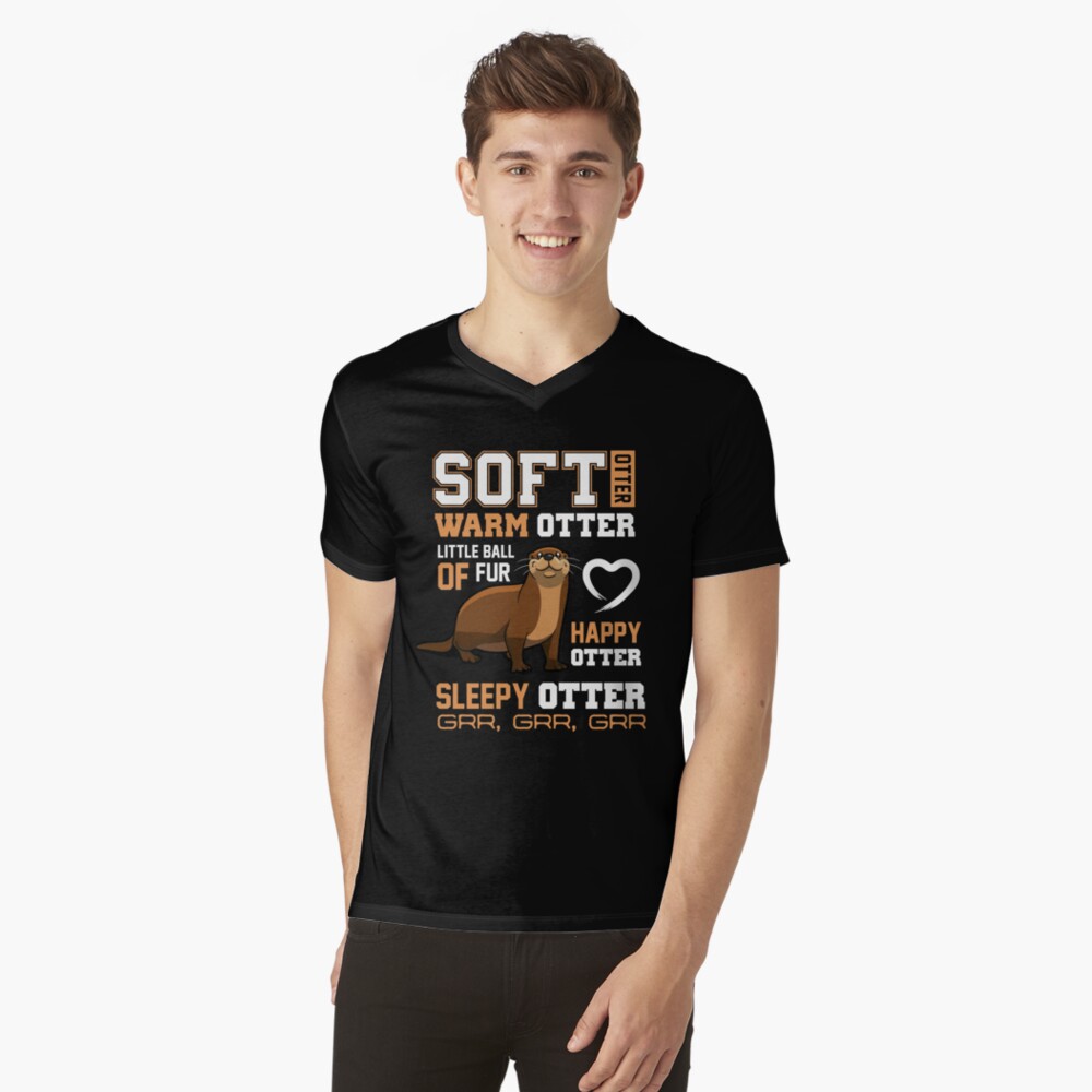 Artikel-Vorschau von T-Shirt mit V-Ausschnitt, designt und verkauft von Piperblue28.