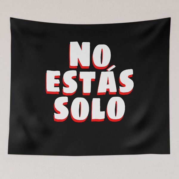 Item preview, No Estas Solo You are Not Alone Protest Free the Children designed and sold by LoveAndDefiance.