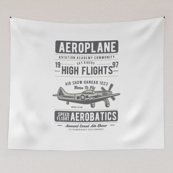 Item preview, Aeroplane Retro Design designed and sold by Timcito.