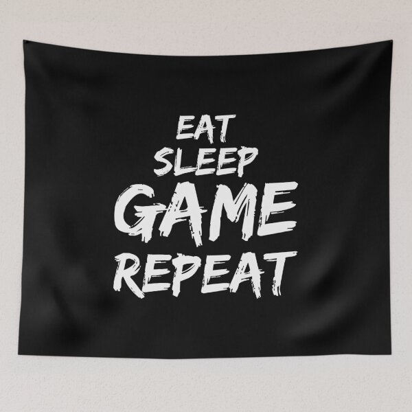 Item preview, Eat Sleep Game Repeat designed and sold by GoodQuality.