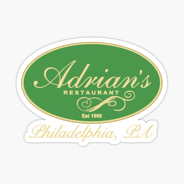 Adrian's Restaurant Sticker