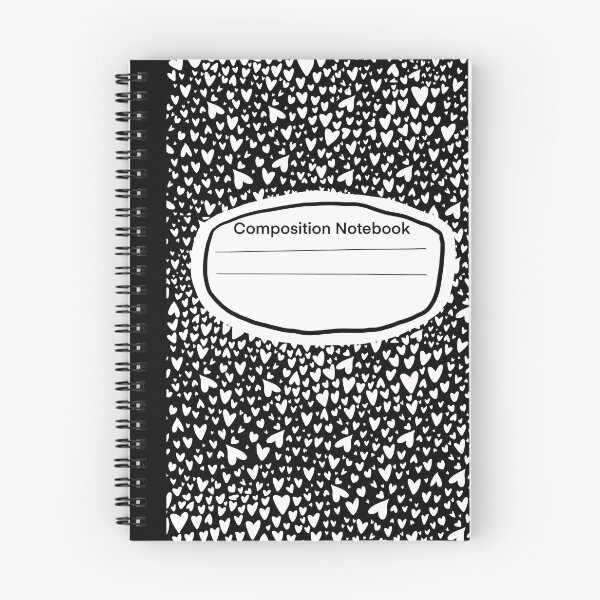 Item preview, Composition Notebook - Heart Edition designed and sold by Carprincess.