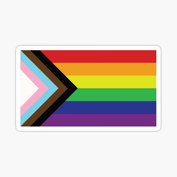 LGBQT 2019 Pride Flag - Pride 2019 - Bumper Sticker - Phone Case Sticker