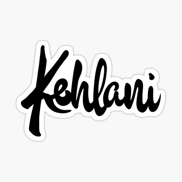 Kehlani logo Sticker