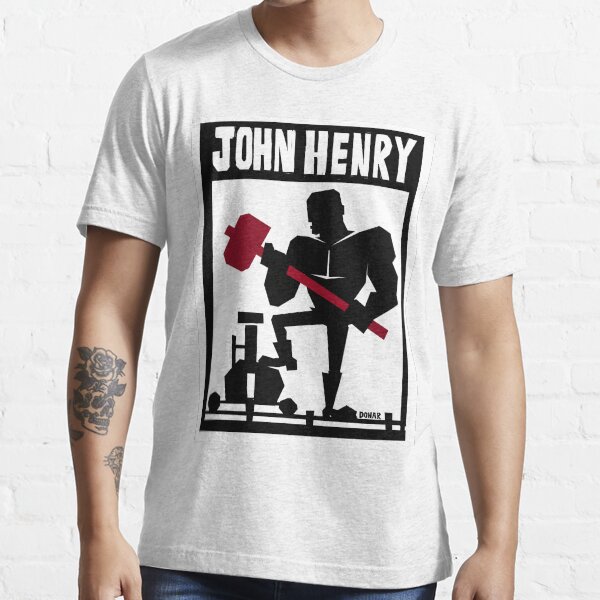 "John Henry" Tshirt by donar Redbubble
