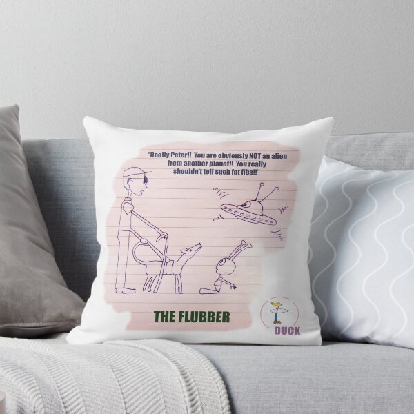Item preview, The Alien And The Blind Man (Cartoon) designed and sold by robertemerald.