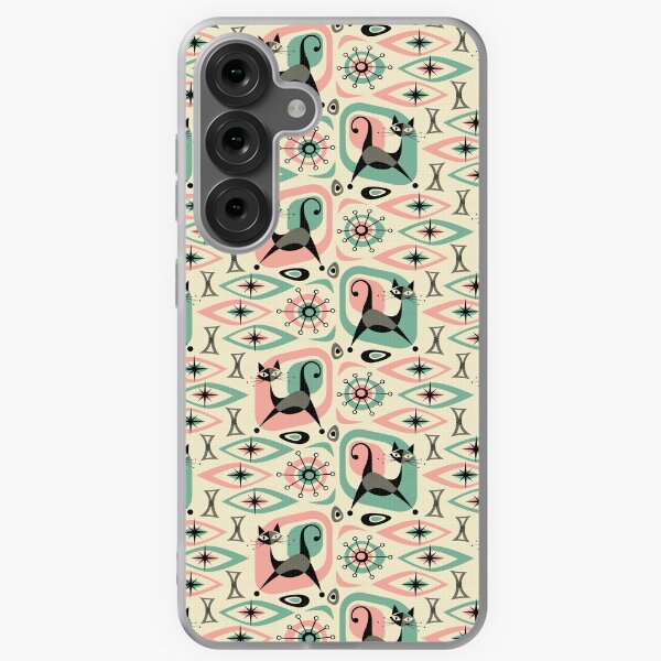 Item preview, Mid Century Cat Abstract designed and sold by studioxtine.