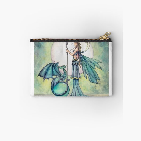 Item preview, Aquamarine Dragon Fairy Dragon Art by Molly Harrison designed and sold by Molly  Harrison.