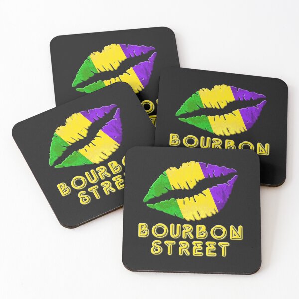Item preview, Bourbon Street Mardi Gras Kiss Lips designed and sold by RiffXS.
