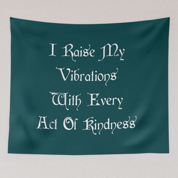 Item preview, Vibrations Affirmation Kindness designed and sold by Roanemermaid.