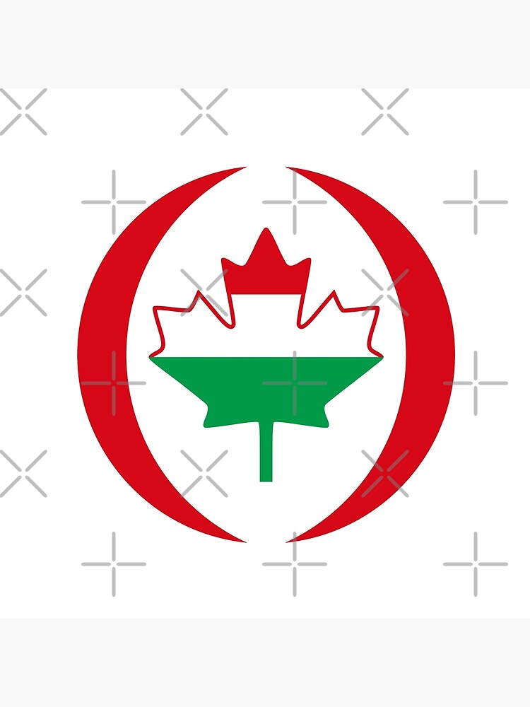 Hungarian Canadian Multinational Patriot Flag Series by carbonfibreme