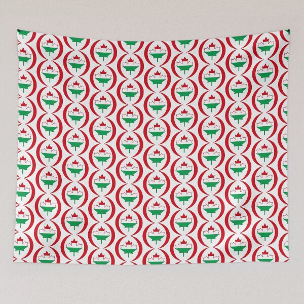 Item preview, Hungarian Canadian Multinational Patriot Flag Series designed and sold by Carbon-Fibre Media.